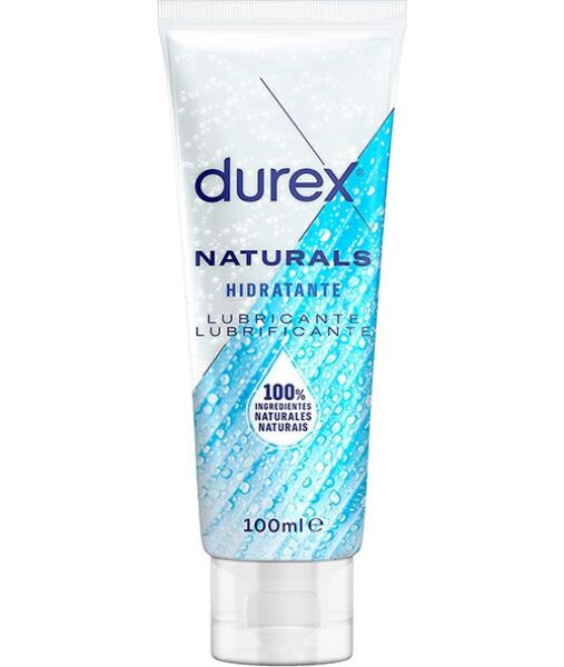 Lubrificante Durex Naturals Hidratante em embalagem de 100 ml