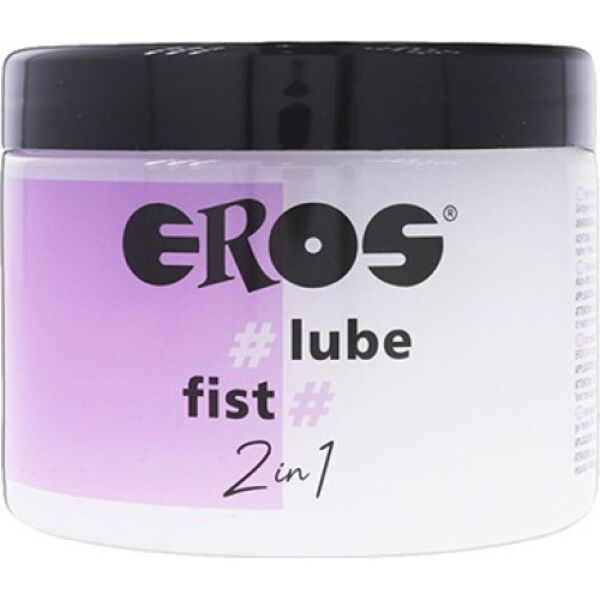 Lata de lubrificante híbrido Eros 2 em 1 Lube Fist de 500 ml