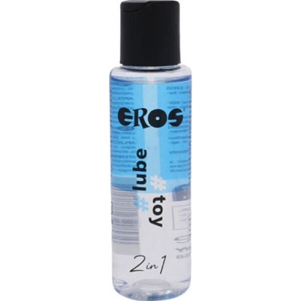 Frasco de lubrificante Eros 2in1 Lube Toy de 100 ml