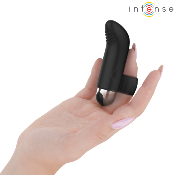 Vibrador de dedo Intense Damiano em formato de dedal