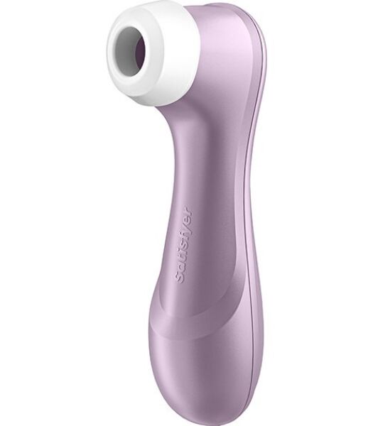 Estimulador de clitóris por sucção Satisfyer Pro 2, com a sua cabeça de silicone