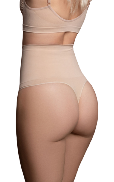 Tanga modeladora sem costuras Bye Bra, de cintura alta