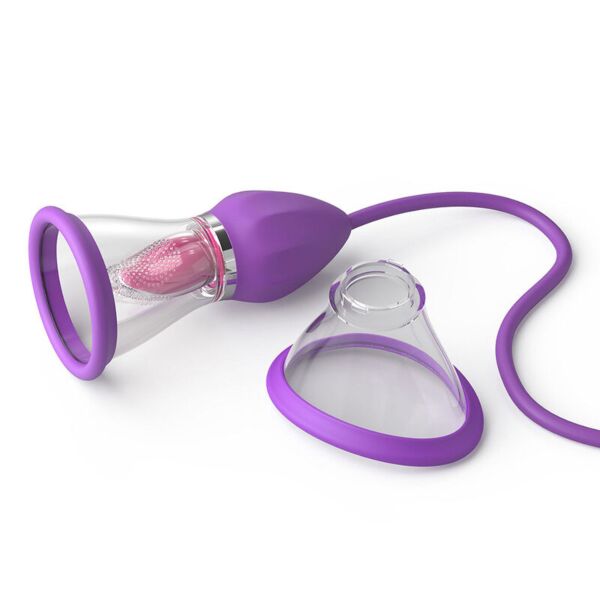 Estimulador de clitóris por sucção Pipedream Her Ultimate Pleasure Max com cabo, mangueira e copas de sucção