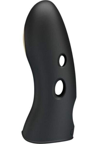 Dedeira vibratória com eletroestimulação Pretty Love BI-014755, em preto