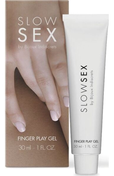 Gel de massagem beijável Bijoux Indiscrets Finger Play Gel de 30 ml