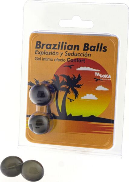 Pack de 2 bolas brasileiras de lubrificante Efeito Conforto