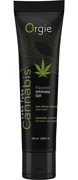 Tubo de lubrificante Orgie Lube Tube Cannabis de 100 ml