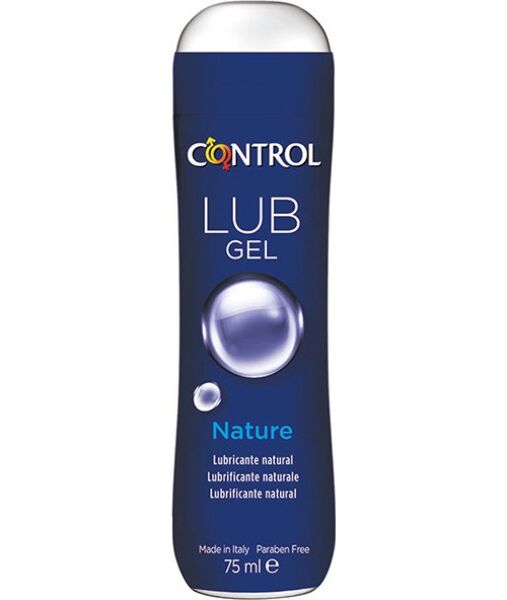 Gel lubrificante à base de água Control Lub Gel 75 ml