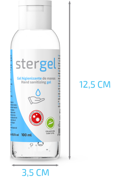 Gel higienizante para mãos Stergel 100 ml