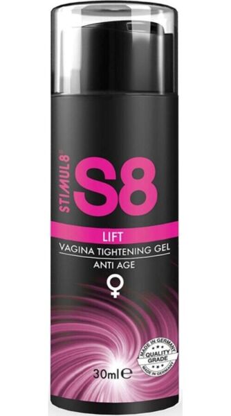 Embalagem do gel vaginal Stimul8 S8 Lift de 30 ml