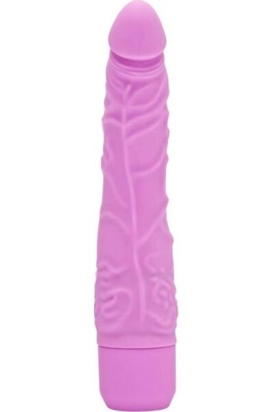 Vibrador realista Get Real Classic Slim, com veias marcadas e ponta pronunciada