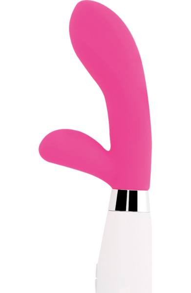 Vibrador rabbit Glossy Jackson com motor duplo