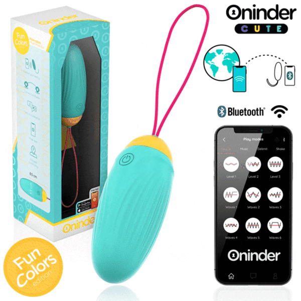 Ovo vibratório Oninder Cute em silicone
