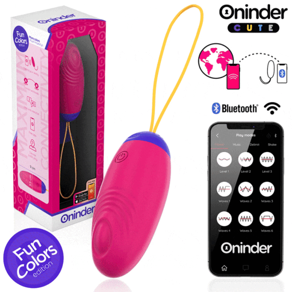 Ovo vibratório ONINDER CUTE em silicone
