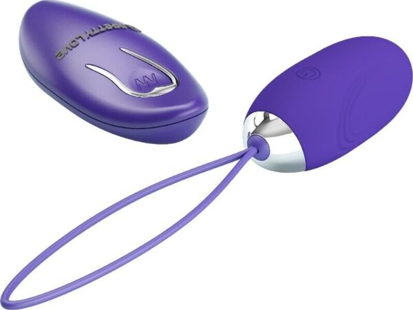 Ovo vibratório Pretty Love Jenny de cor violeta