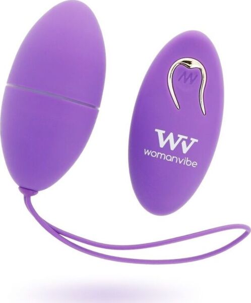 Ovo vibratório Womanvibe Alsan com o respetivo controlo remoto