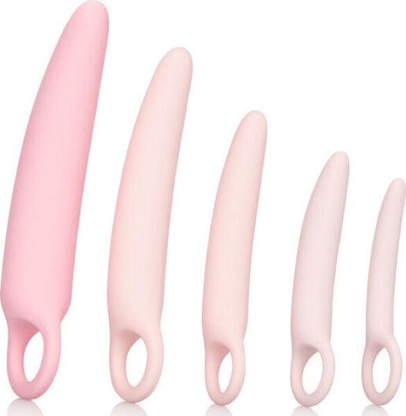 Kit de dilatadores vaginais cor-de-rosa CalExotics Inspire 5-Piece Set