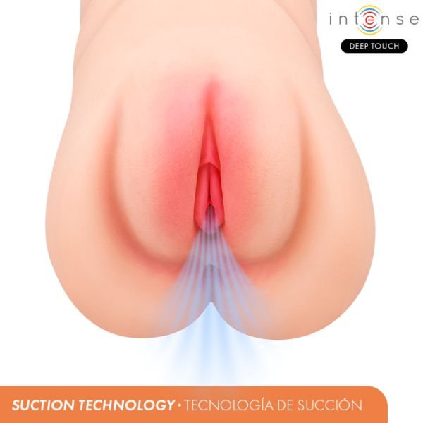 Masturbador vaginal Intense Krista, com sucção e vibração