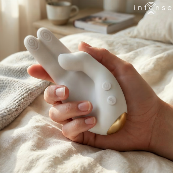 Vibrador Intense Jimmy em forma de mão e com dedos flexíveis