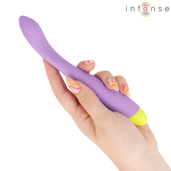 Vibrador de ponto G Intense Lucca, flexível e recarregável por USB