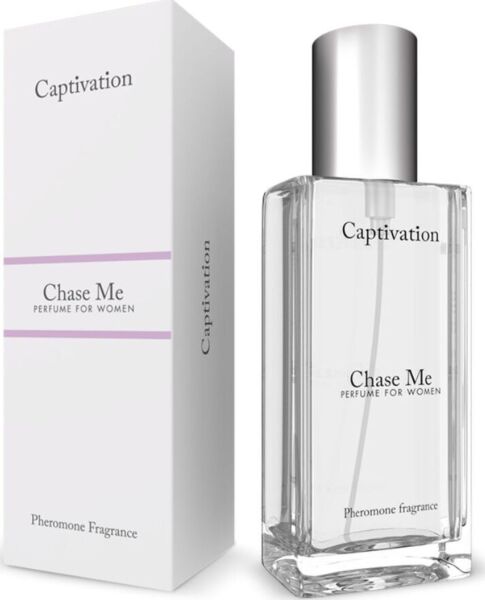 Perfume com feromonas Captivation Chase Me Woman da IntimateLine, de 30 ml
