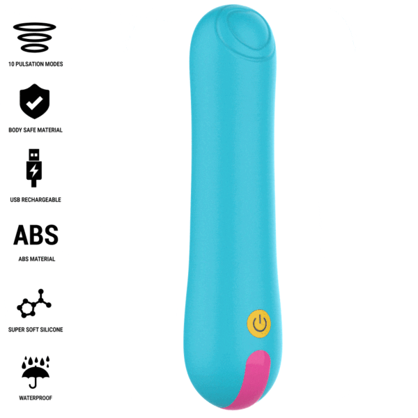 Vibrador Intense Claudia com função de batimento rítmico