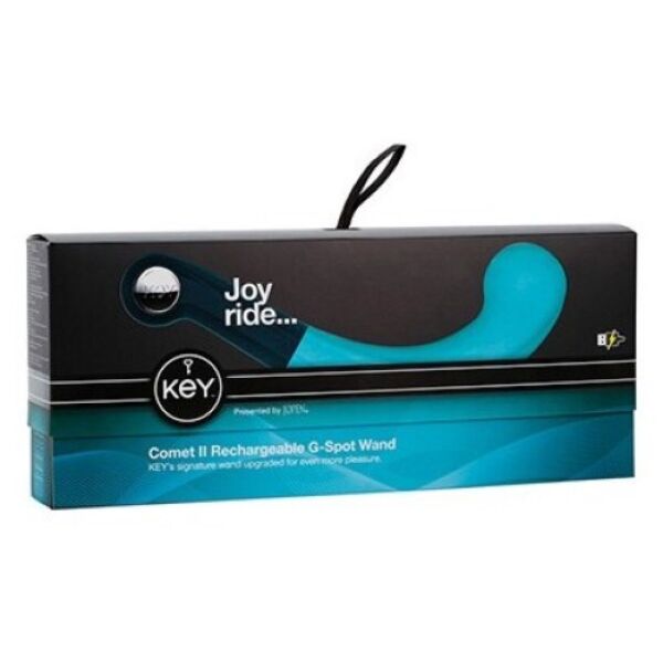 Vibrador Key Comet II da KEY by Jopen, curvo, para o ponto G