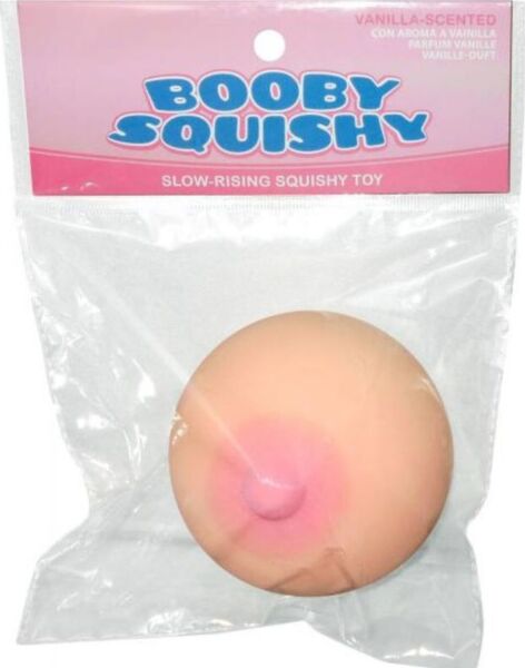 Kheper Games Booby Squishy, squishy antistress macio em forma de peito, cor de pele