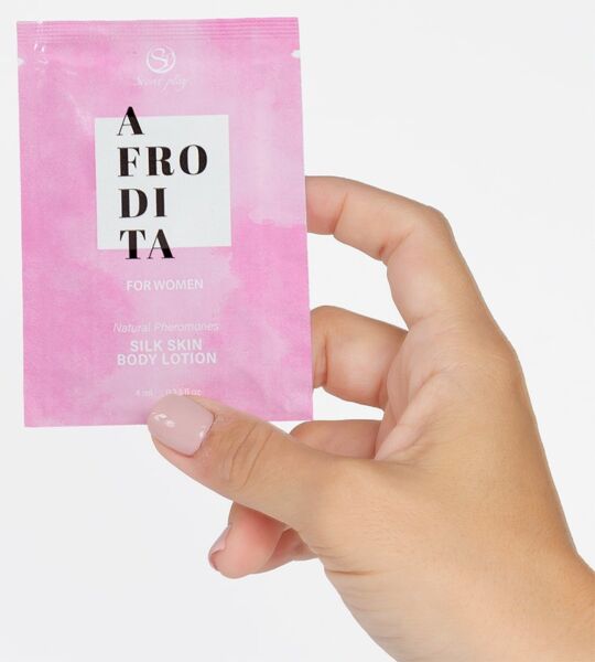 Monodose de loção corporal Secret Play Afrodita de 4 ml