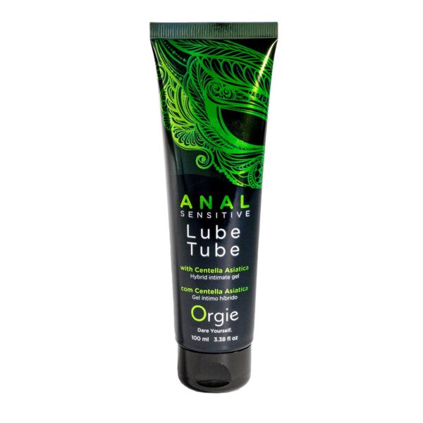 Tubo de 100 ml do lubrificante anal Orgie Lube Tube Anal Sensitive