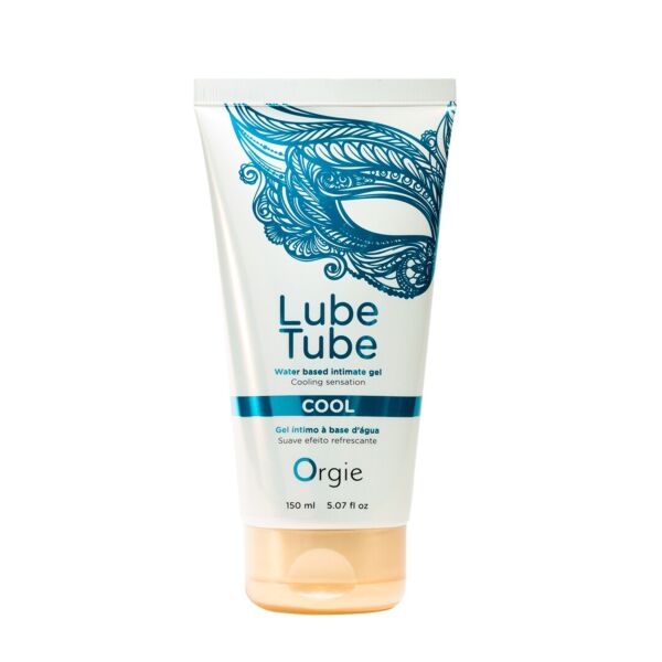 Tubo de 150 ml do lubrificante à base de água Orgie Lube Tube Cool