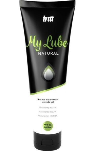 Embalagem de 100 ml do lubrificante à base de água INTT My Lube