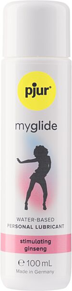 Frasco do lubrificante à base de água Pjur Myglide