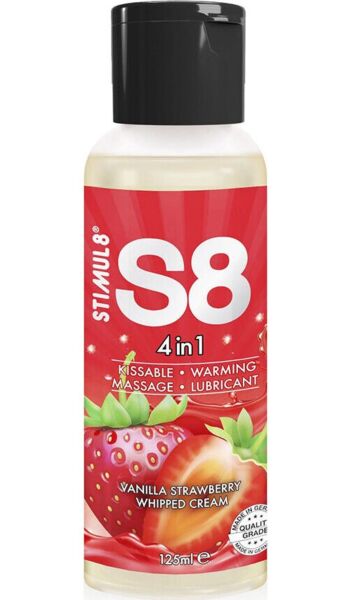 Embalagem de lubrificante Stimul8 S8 Dessert Lube de 125 ml