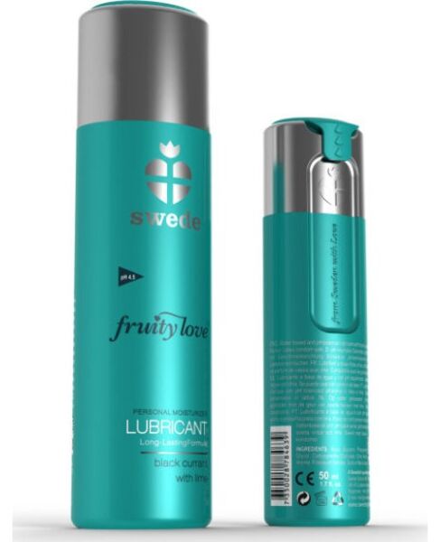 Embalagem do lubrificante com sabores Swede Fruity Love