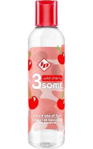 Lubrificante com sabores ID 3some 4 fl oz
