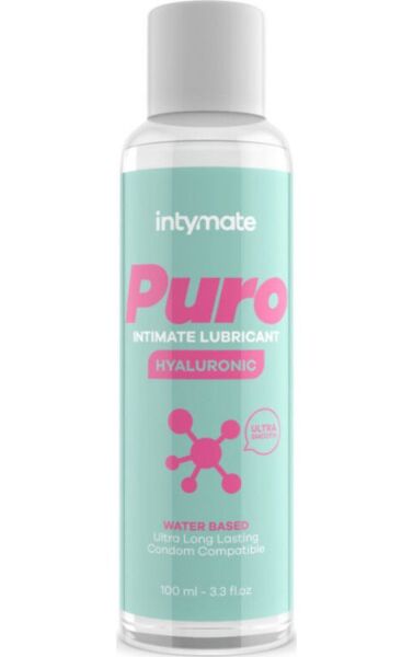 Lubrificante à base de água Intymate Puro Hyaluronic de 100 ml