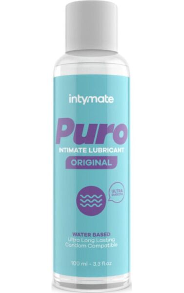 Lubrificante à base de água Intymate Puro Original de 100 ml