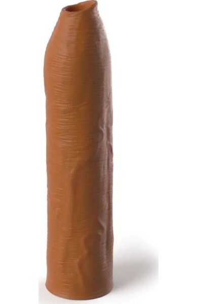 Capa extensora para o pénis Pipedream Fantasy X-Tensions Elite Uncut, de silicone, com extensor e cinta