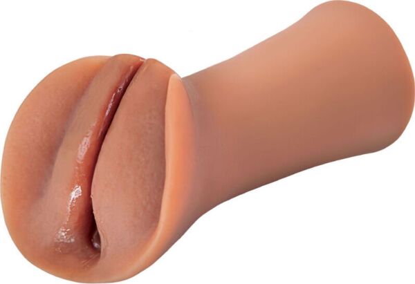 Masturbador Fetish Fantasy Extreme Slippery Slit com entrada em forma de vulva
