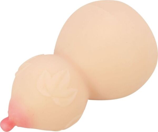 Masturbador Crazy Bull BM-009239N em forma de peito, cor de pele