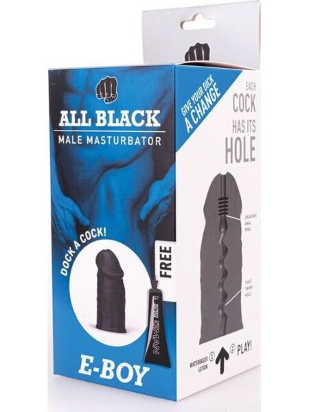 Masturbador All Black E-Boy ABM02