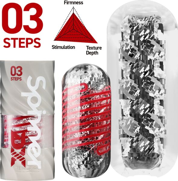 Masturbador Tenga Spinner DX 03 Steps