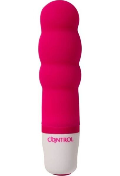 Mini vibrador Control Velvet Secret com forma de três esferas