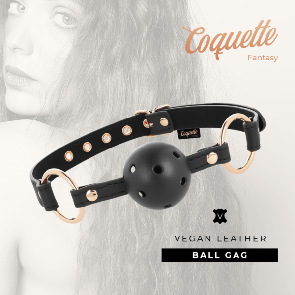 Mordaça de bola Coquette Chic Desire Fantasy com orifícios de respiração