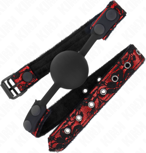 Mordaça de bola de silicone Kink de 4 cm