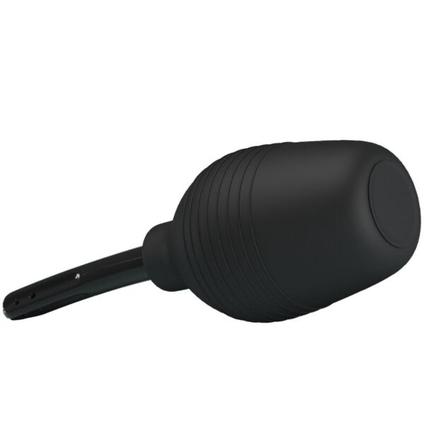 Ducha MR PLAY QX-003-MR-1 de cor preta, com a sua pera