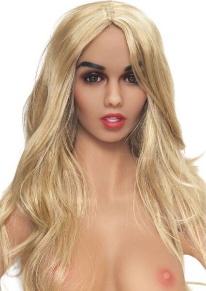 Boneca sexual de tamanho real Hidden Desire Banger Babe Jessica, de TPE e tom de pele claro