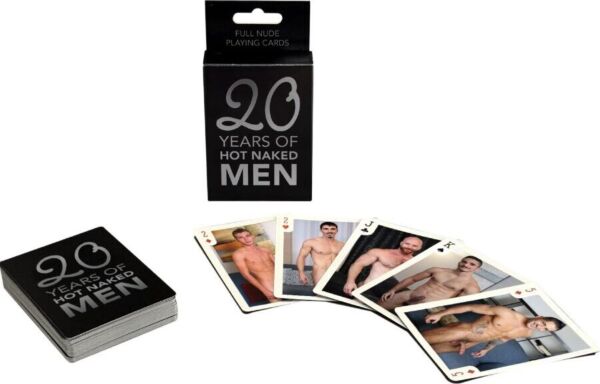 Baralho de cartas Kheper Games Hombres Atractivos com fotografias de nus masculinos artísticos