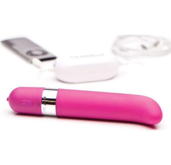 Vibrador de ponto G OhMiBod Freestyle, disponível em rosa e em lilás